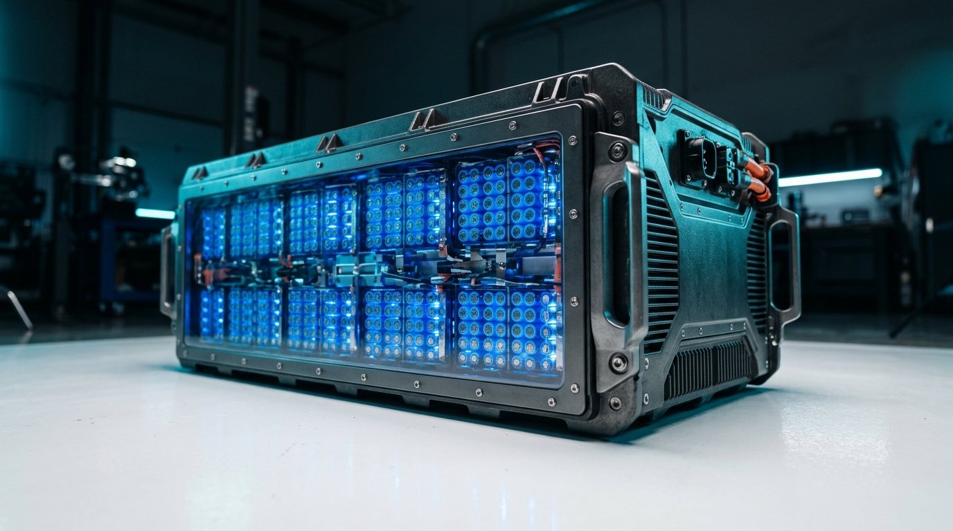 CATL Qilin third-generation battery pack showing cell-to-pack architecture, unveiled at 2026 Tech Day