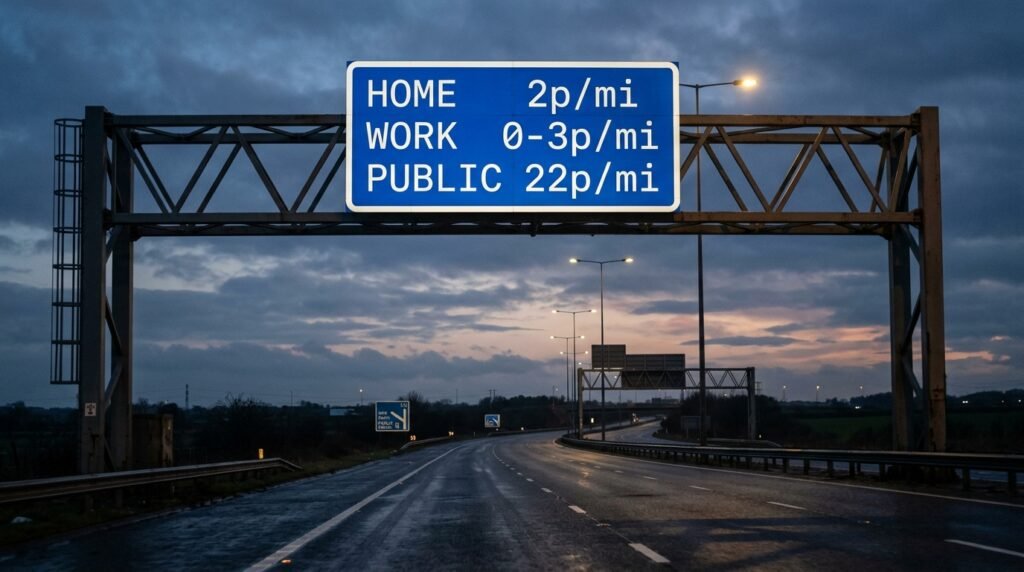 Cheapest Way to Charge an EV in the UK: Home vs Public vs Work (2026)