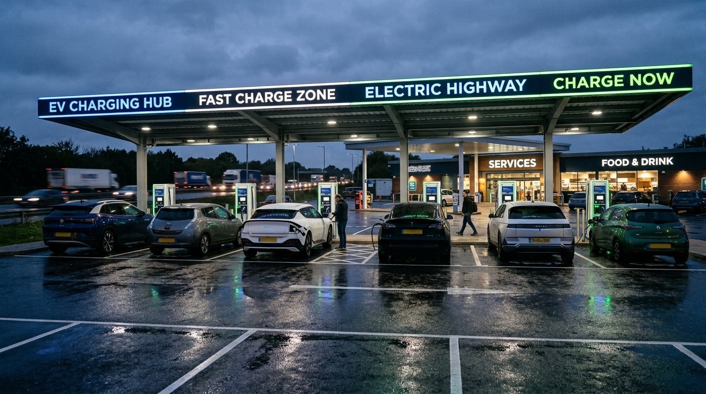 UK rapid charging networks comparison 2026 chart showing price per kWh